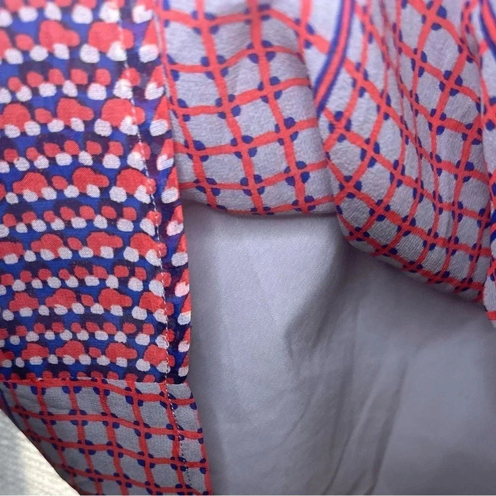 NWOT-Women’s Madewell Geometric Print Dress. Size 0. - Picture 7 of 9